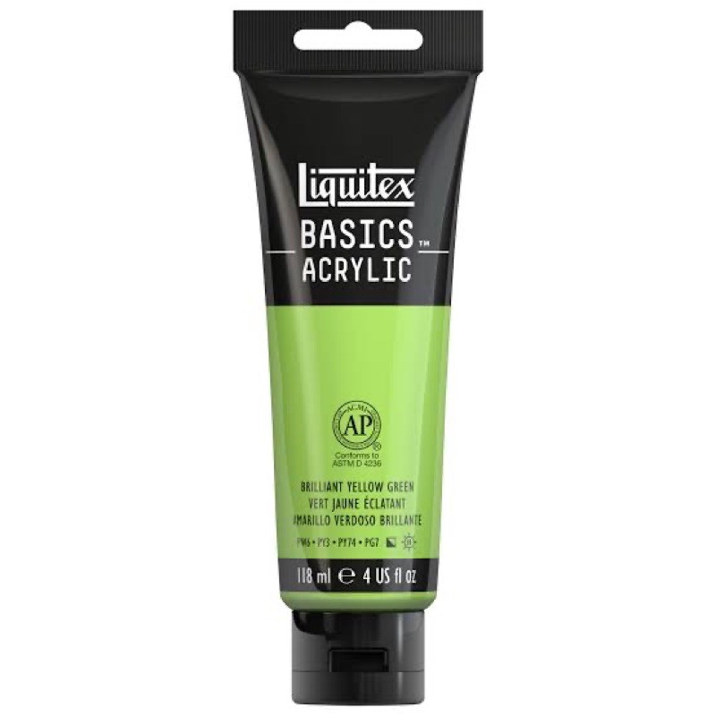 

Cat Acrylic Liquitex Basics 118ml Bright Yellow Green