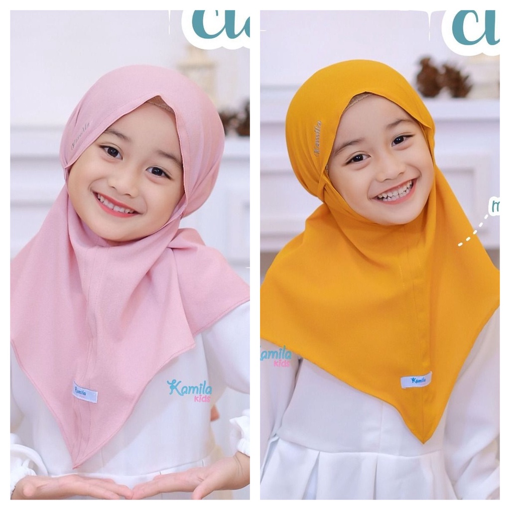 JILBAB ANAK INSTAN BERGO TALI KIDS BALITA BAYI 0 1 2 3 4 5 TAHUN PEREMPUAN GIRL BAHAN DIAMOND POLOS 