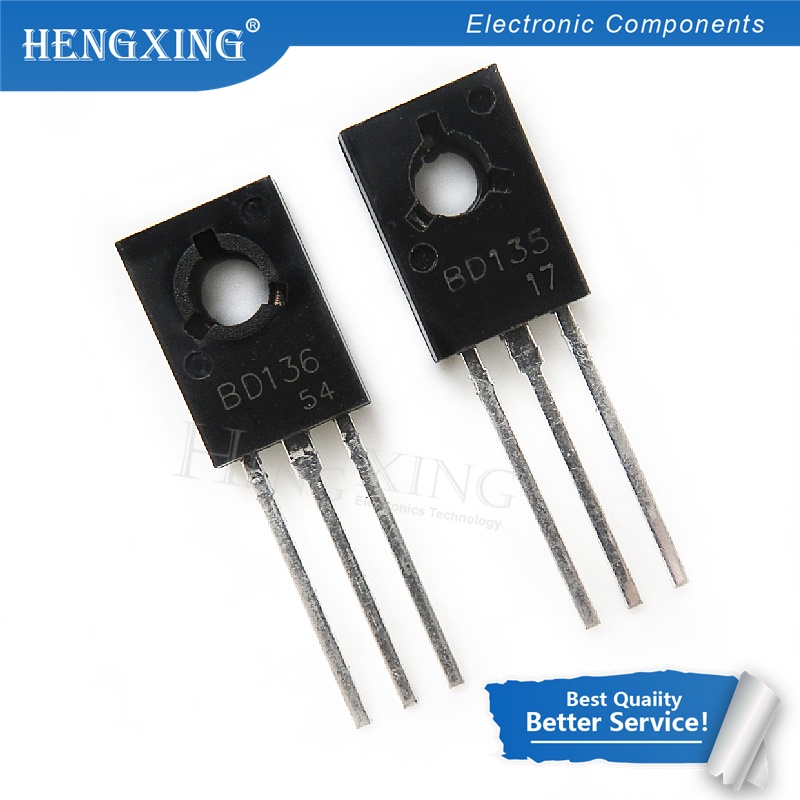 200pcs Ic BD131 BD135 BD136 BD137 BD139 TO-126 1.5A 80V