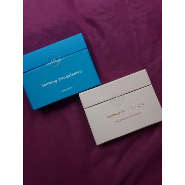 PRELOVED kartu Tentang Kita edisi pengalaman & pertemanan