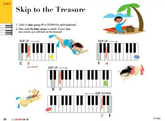 Writing book C My First Piano Adventure My First piano Adventures Writing book C