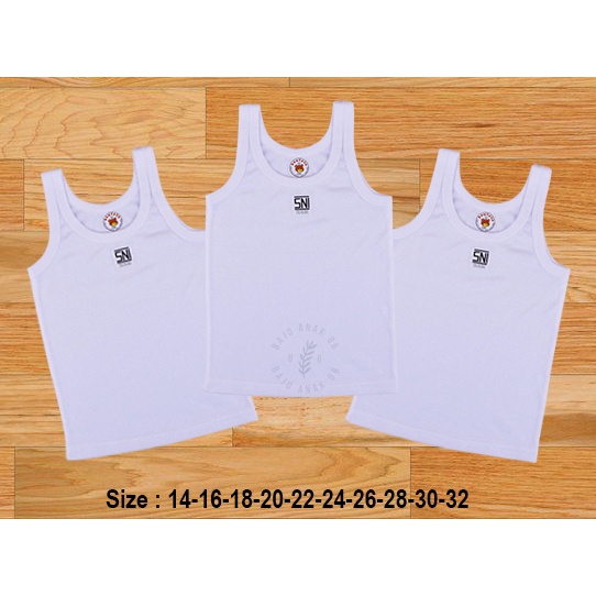 Singlet Premium Kaos Dalam Anak Bayi Polos - 022.4476