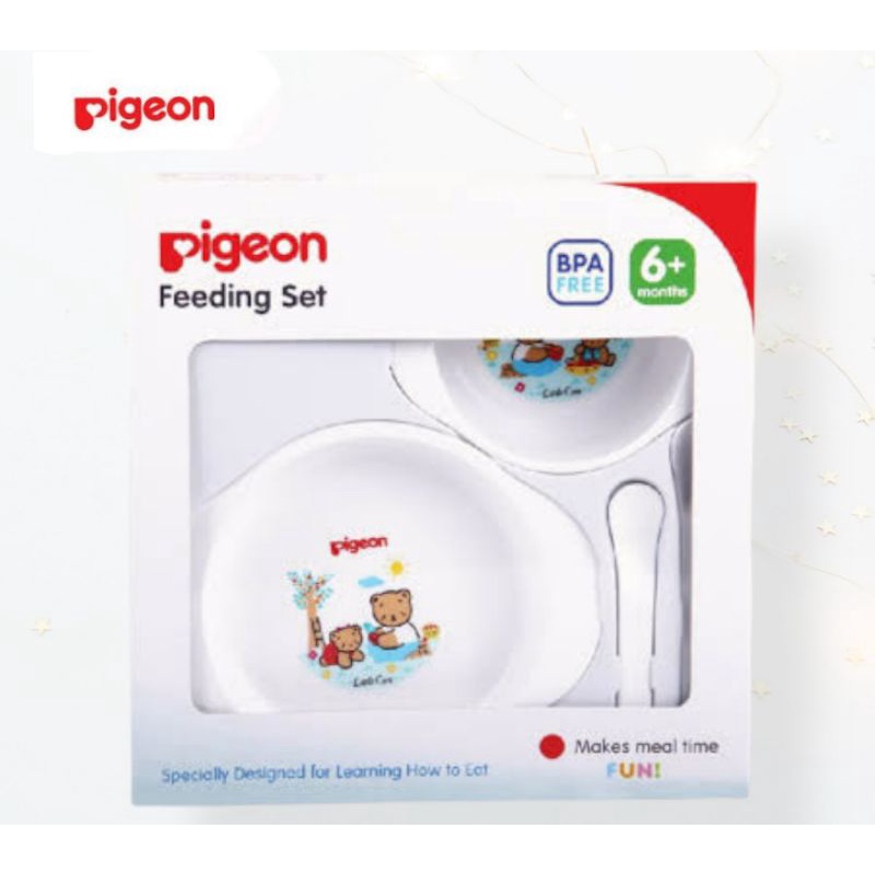 Pigeon Feeding Set Mini 6m+