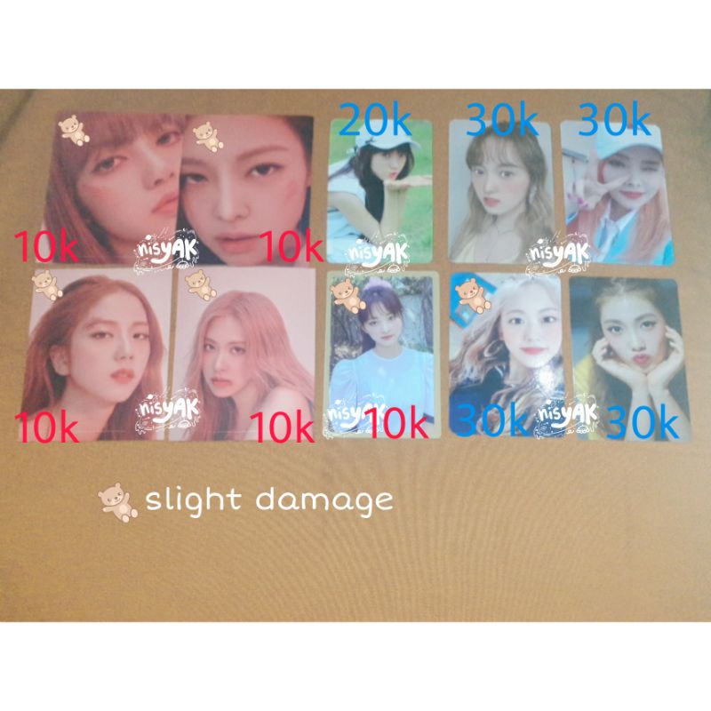 blackpink weki meki photocard