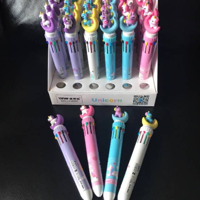 

Pen 10 warna Unicorn dan Dinosaurus