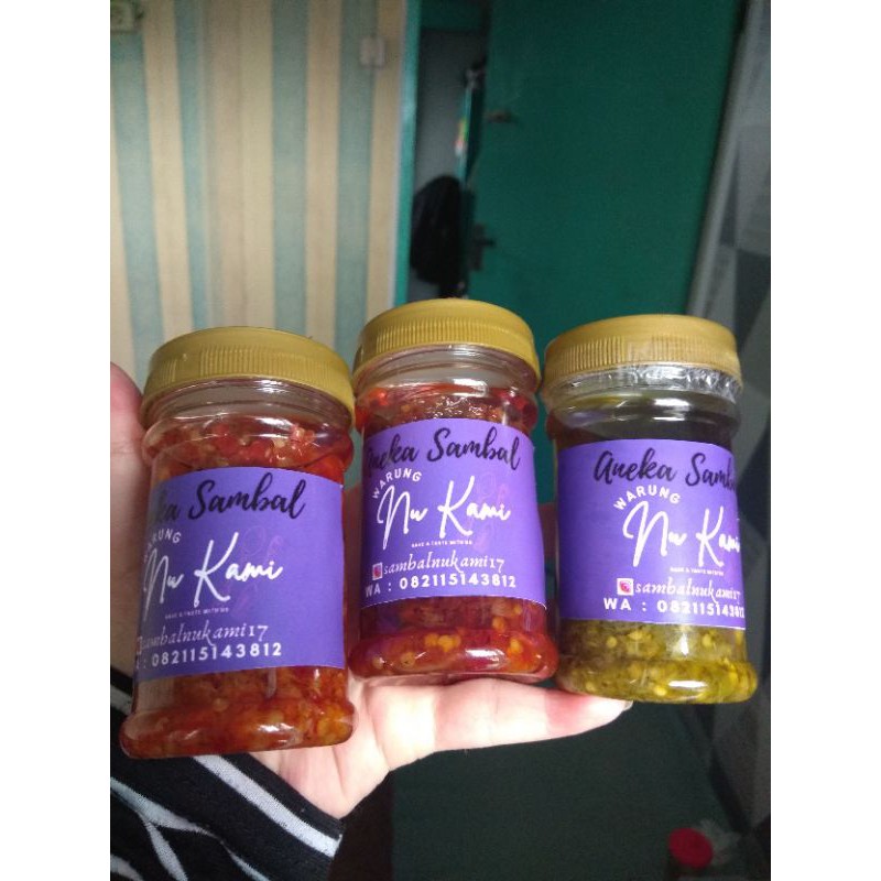 

sambel rawit merah @nukami netto 160gr