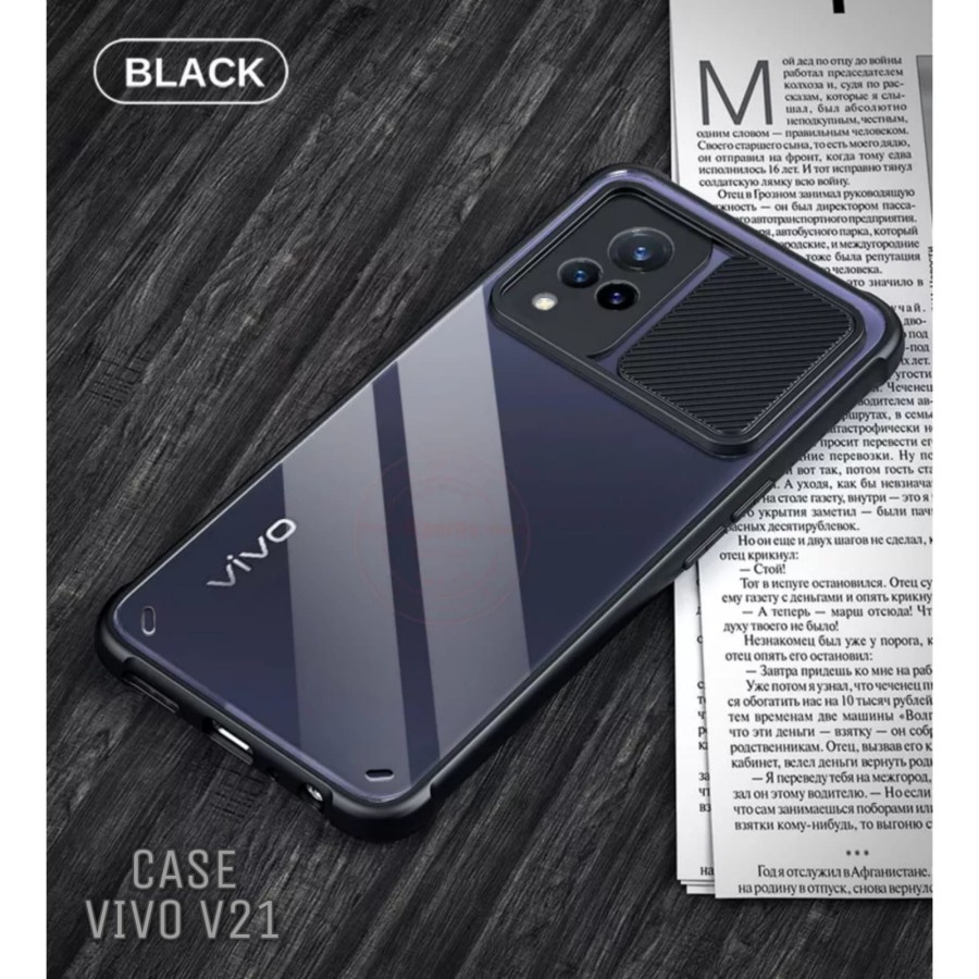 Case VIVO V21 5G Hard Case Fusion Shield Camera Protection - Vivo V21 5G