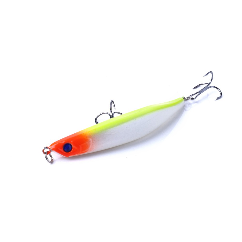 HENGJIA 10PCS MINNOW Umpan Pancing Ikan 9CM 8.2g Bent Fishing LURE Topwater Hard Bait Wobbler Jig Bait Crankbait Fishing tackle SwimBait