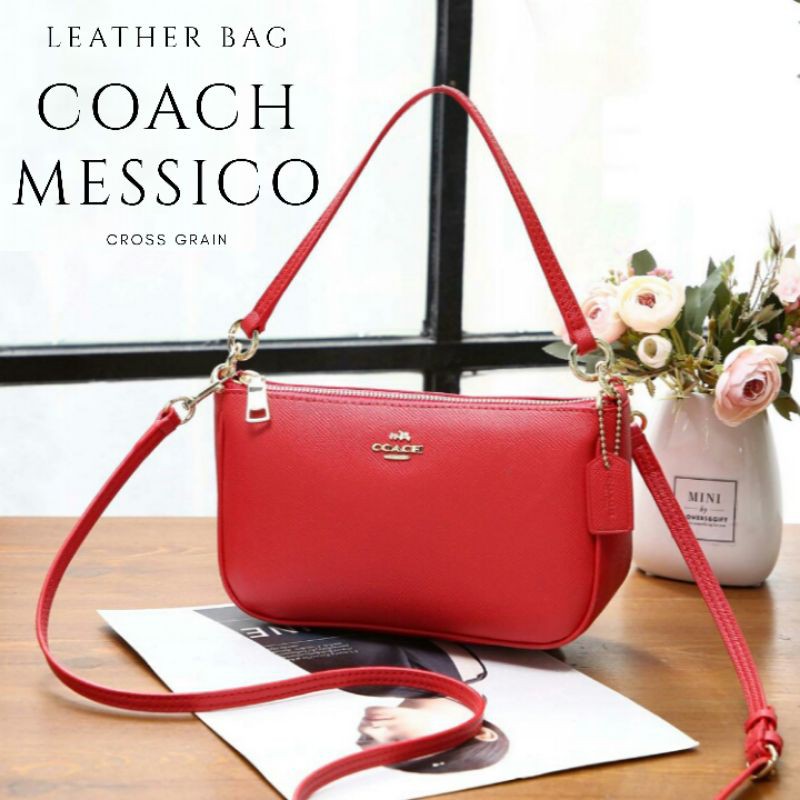 TAS PREMIUM QUALITY IMPORT COACH MESSICO CROSS GRAIN