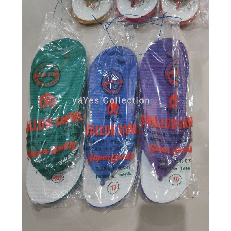 Sandal Swallow Asli Ori Original Size 9 1/2 10 11 Warna swalo sendal Jepit Ekonomis Dewasa Unisex