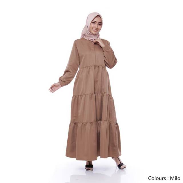 Baju Gamis Wanita | Alana Maxi Dress | Gamis Syar'i Muslim