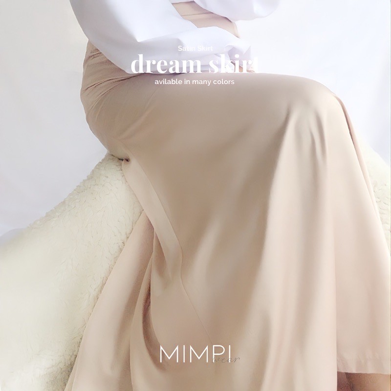 Dream Satin Skirt / Slip Skirt / Rok Satin