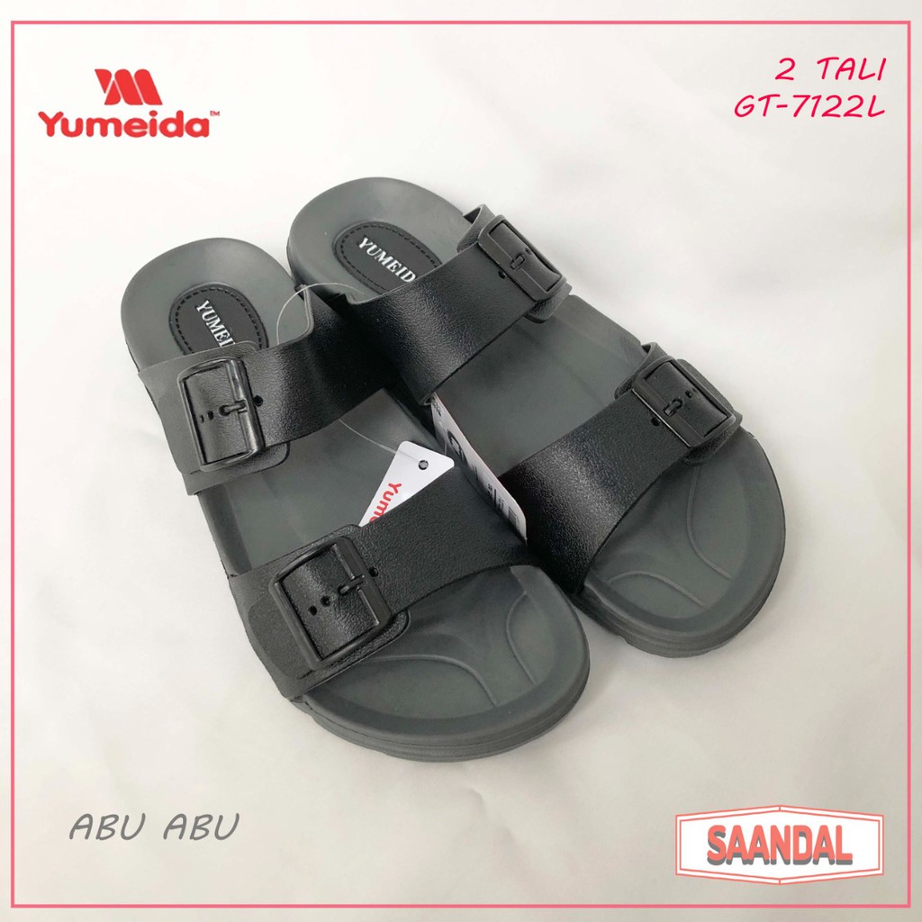 Sandal Selop Pria Yumeida 2 Ban/Tali 2 GT 7122 L Karet (BISA SATUAN COD)