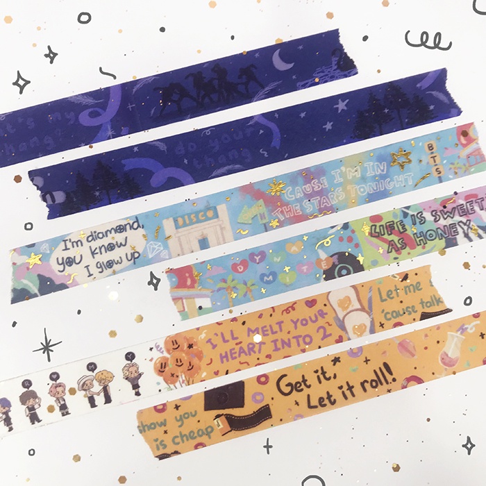 

BTS Washi tape