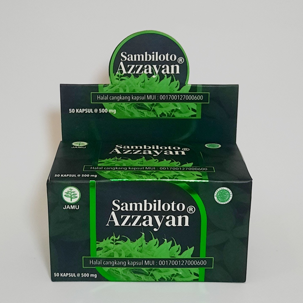 Sambiloto Azzayan Herbal Sambiloto Kapsul Antibiotik Alami