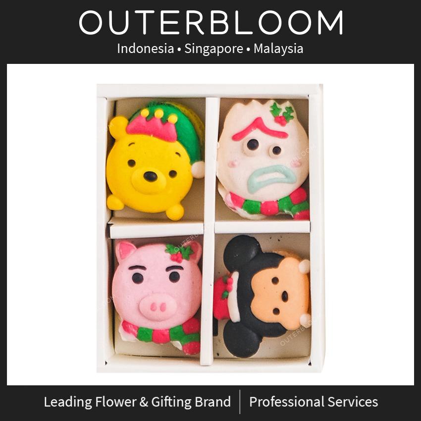 

Kue Natal - Le Sucre Christmas Series Tsum Tsum Box of 4