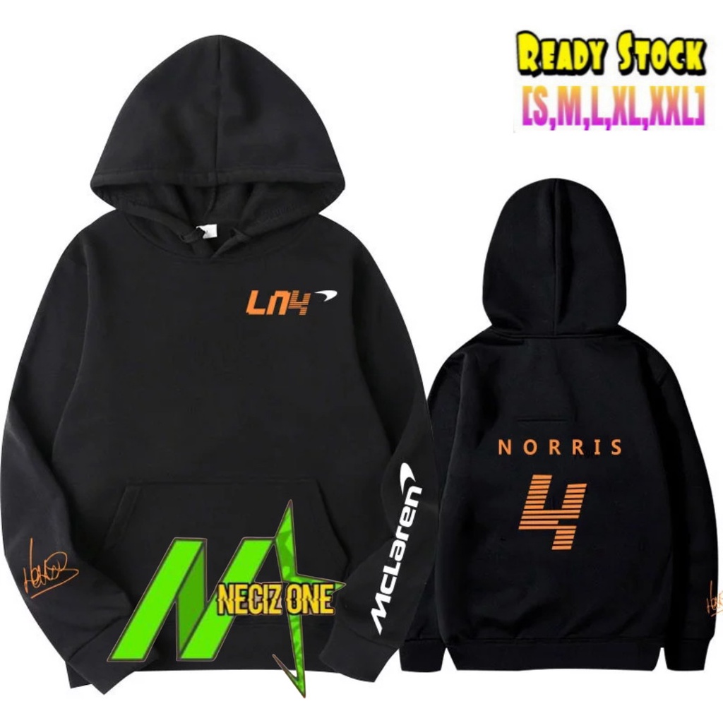 HOODIE PENGGEMAR BALAP MCLAREN F1 SIMPEL (READY SIZE S-XXL)