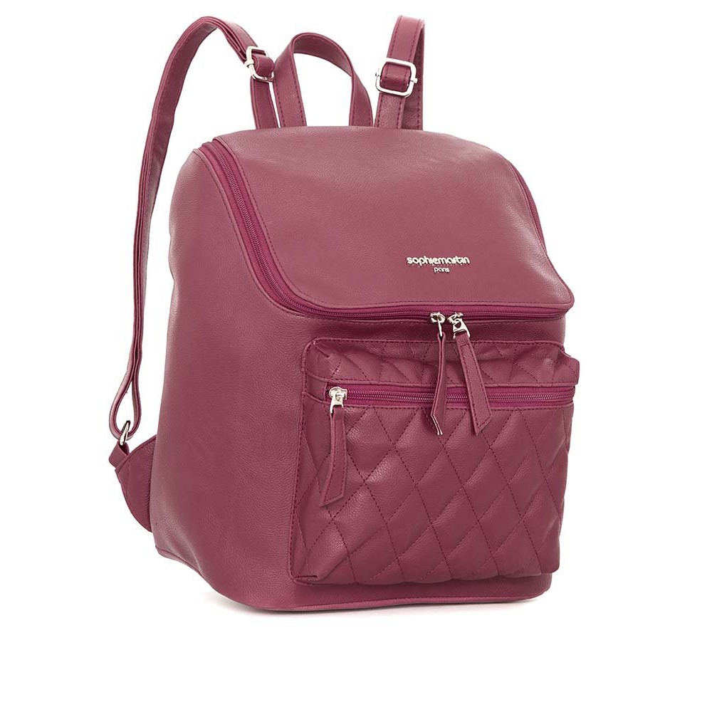  TAS  RANSEL  BACKPACK SOPHIE  MARTIN  KULIT PINK LAURETTE 