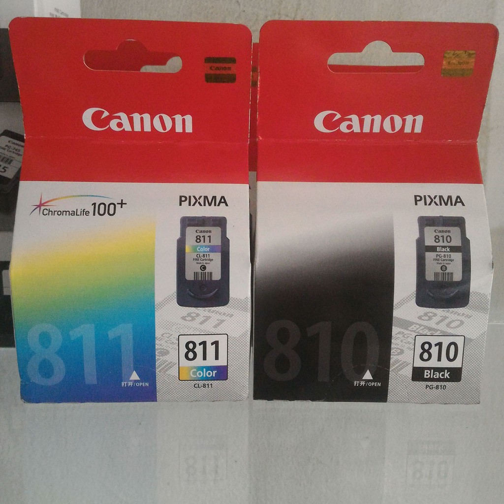 tinta canon 810 dan 811 original