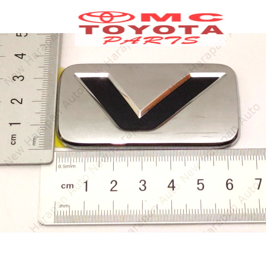 Emblem Logo V Toyota Kijang Innova 75459-0K041