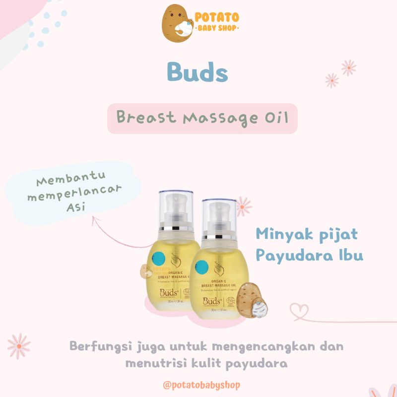 Buds Organics - Breast Massage Oil