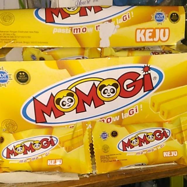 

Momogi keju isi 20pcs (1box) tersedia rasa jagung bakar