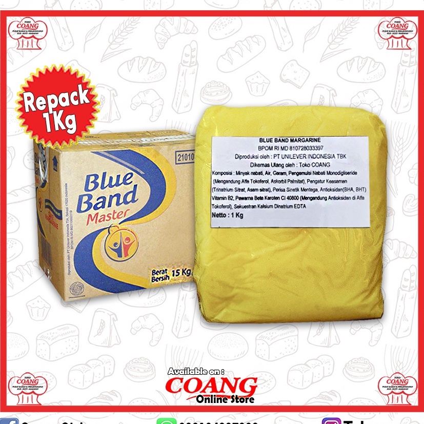 

BLUEBAND MASTER TIMBANG 1 KG