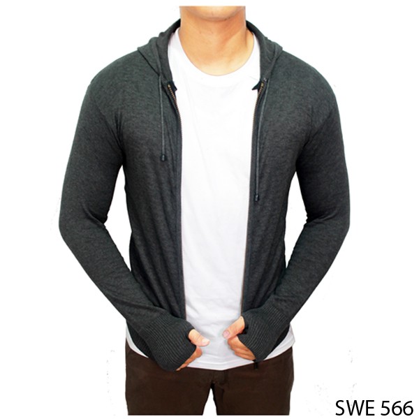 Jaket Rajut Abu Tua – SWE 566