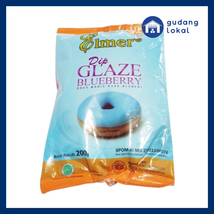 

Elmer Glaze Selai Blueberry 200Gr