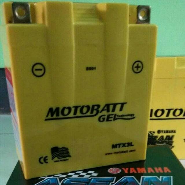 Aki kering motobatt gell honda nsr 150