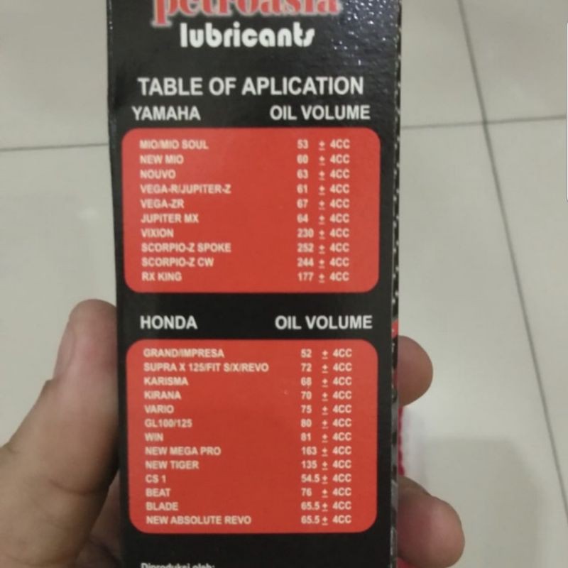 OLI SHOCK BREAKER PRESTASI 100 ML × 2 BOTOL