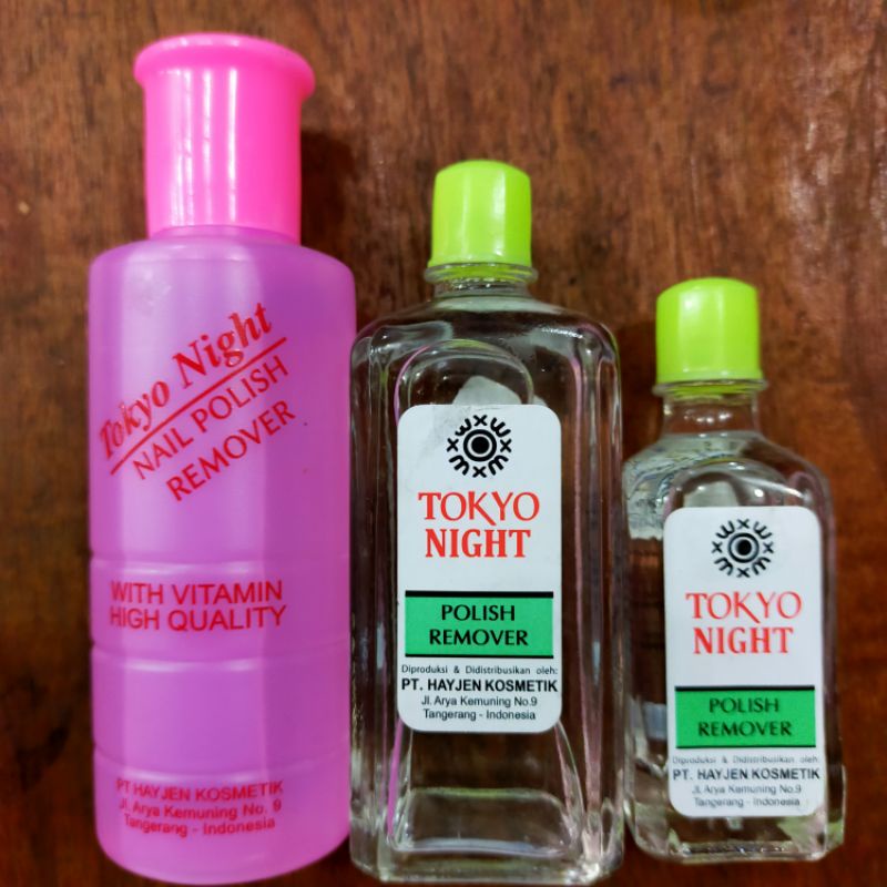 tokyo night aseton nail polish remover