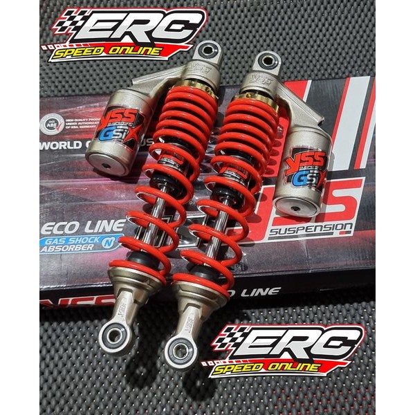 SHOCK YSS GSIX 340 MM MERAH RX KING - TIGER - SUPRA