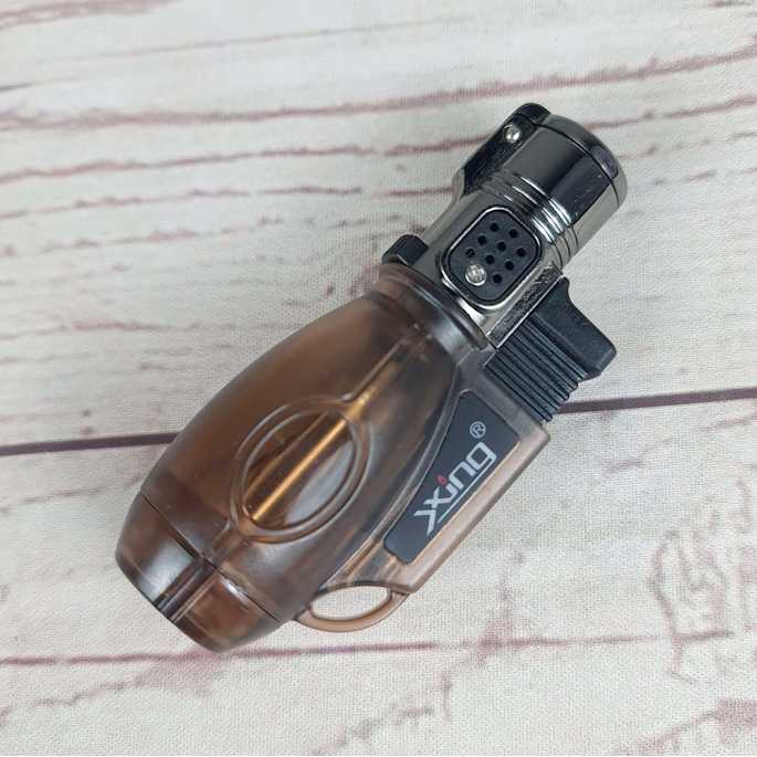 GIJ -Korek Api Mini Gas Butane Turbo Torch Jet 1 Flame Windproof