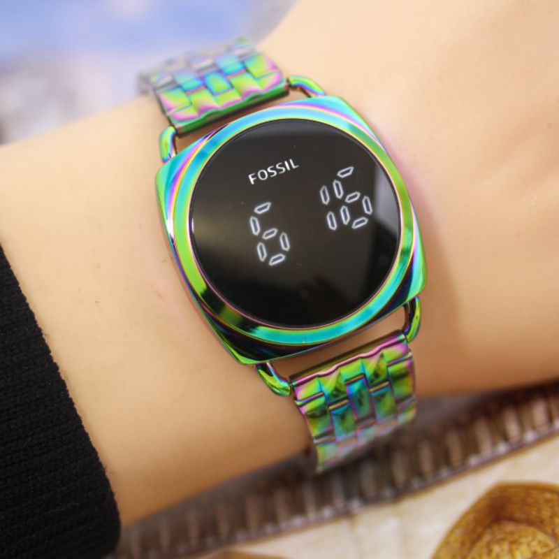 jam tangan wanita LED touchscreen premium