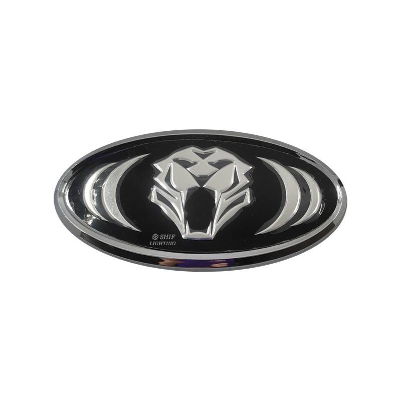 1 X ABS Tiger Logo Auto Steering Wheel Front Rear Emblem Sticker Badge Decal Replacement For KIA K5