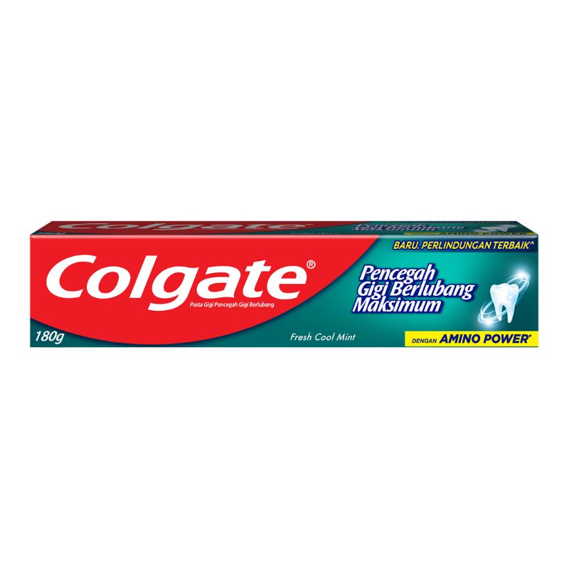 Colgate Pasta Gigi 180gram Pencegah Gigi Berlubang Amino Power