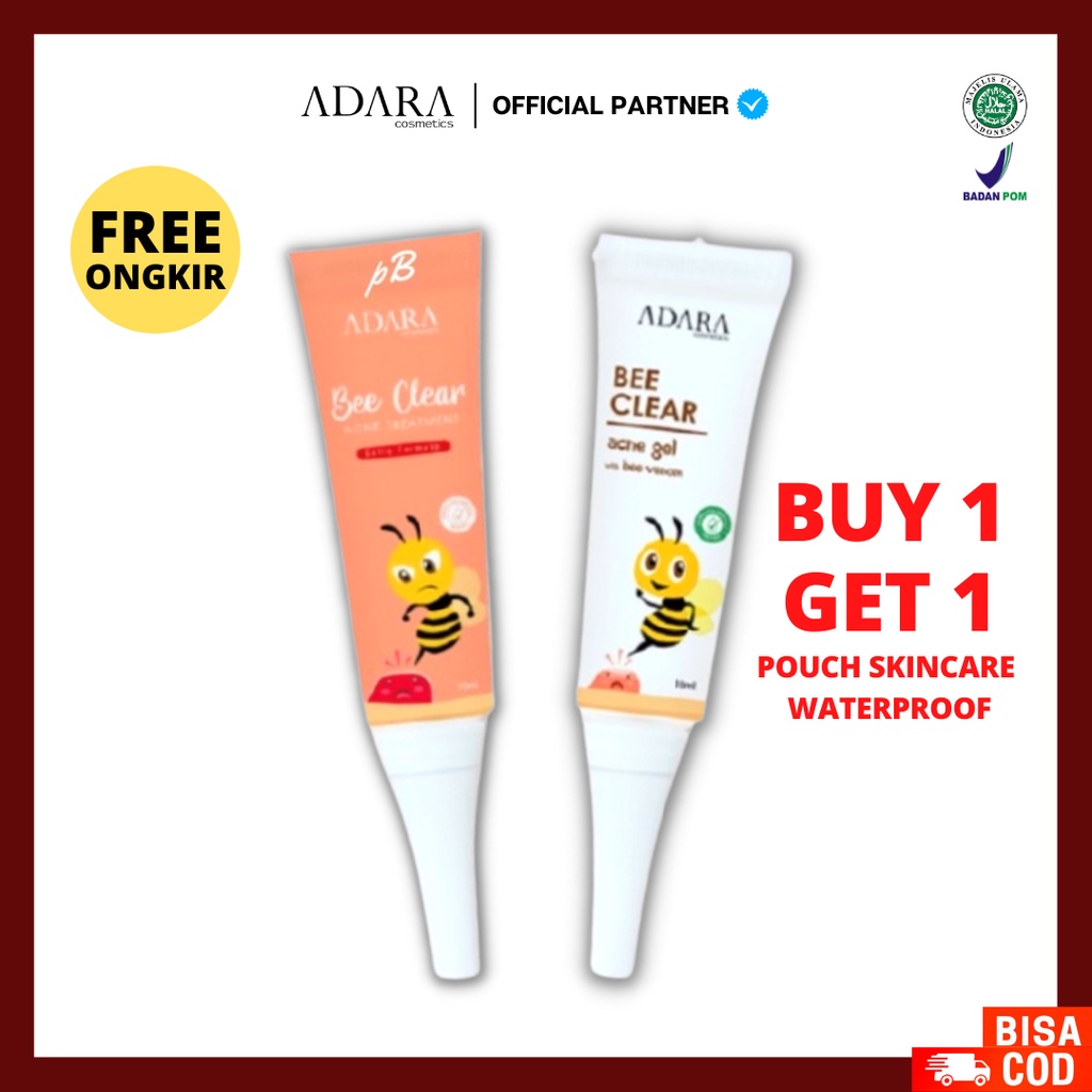 [ FREE GIFT ] ADARA Bee Clear Acne Reguler &amp; Extra Formula | Acne Concentrate Serum