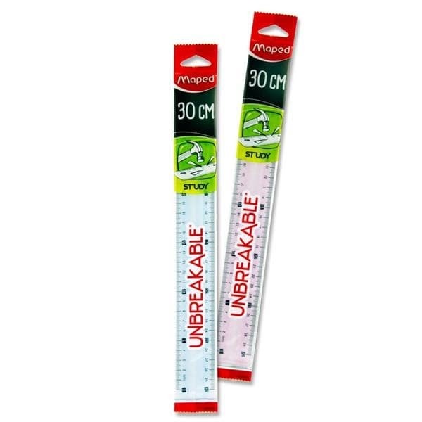 

Maped Ruler Study Unbreakable 30 cm