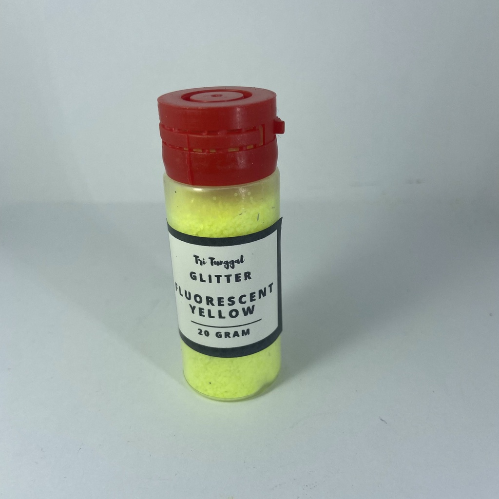 

Sparkle Glitter FLUORESCENT YELLOW 20 gr 20gr Stabilo Powder Serbuk Eceran Sablon Resin Pernak Pernik Hiasan Bubuk Padat Diy Kerajinan Kesenian Art Prakarya Seni Perlengkapan Bahan Craft Crafting Diy Warna Paint Painting Colour Color Tri Tunggal Malang