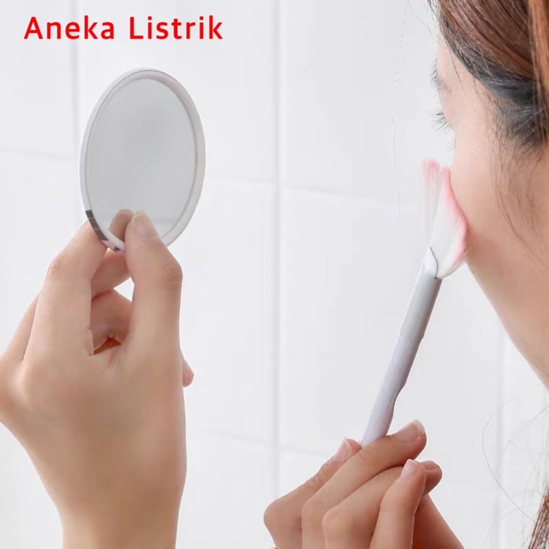 CERMIN BULAT CERMIN RIAS CERMIN MAKE UP CERMIN KECIL CERMIN HIAS CERMIN MINI MIRROR KACA-7