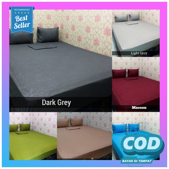 Sprei Aesthetic Emily Lilac Ungu Seprei Estetik Korea Kotak Kotak Sepr Sprei Polos Embos Murah 180&1