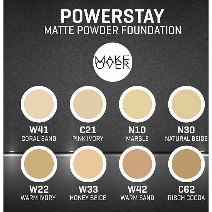 Makeover Powerstay Matte Powder Foundation