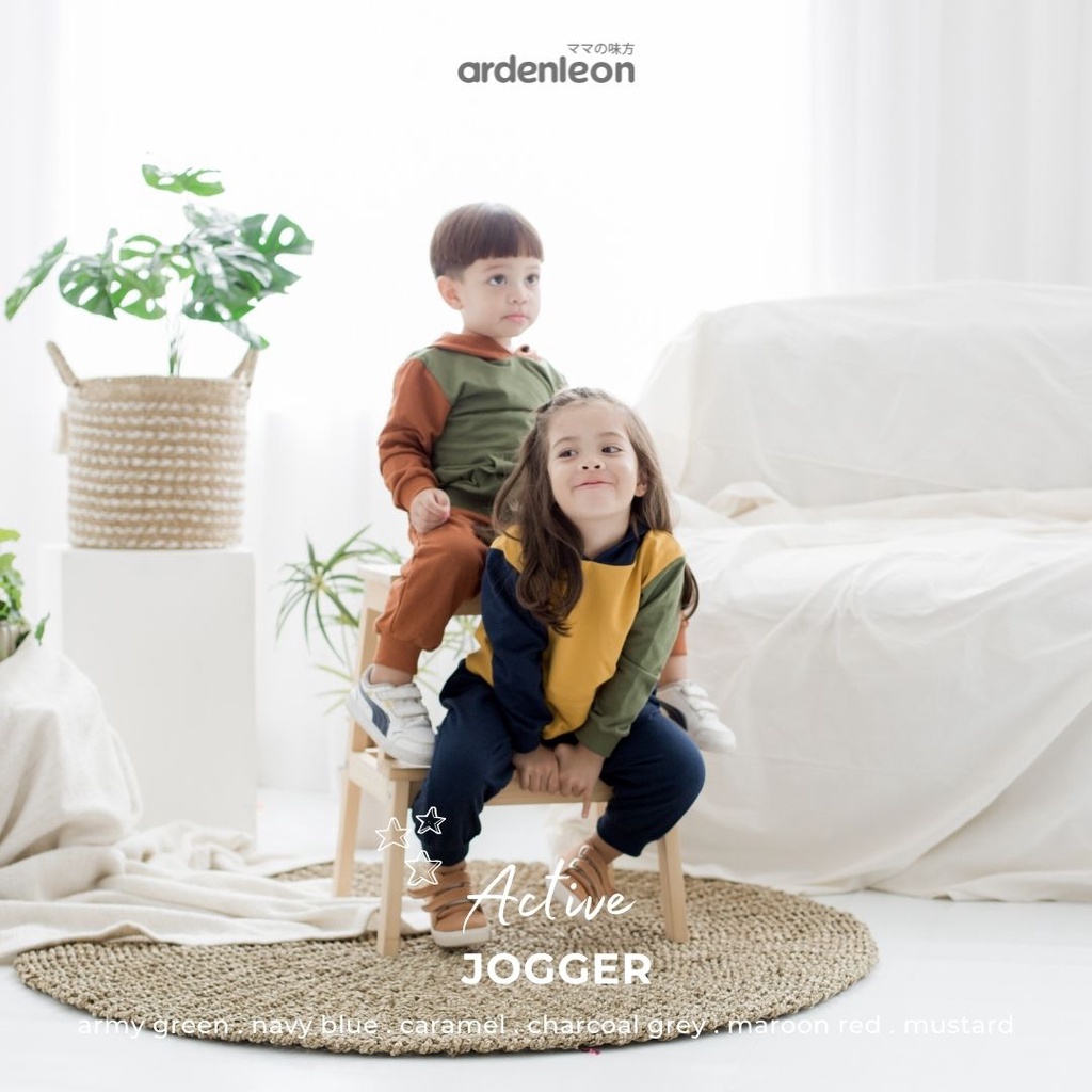 ARDENLEON MURAH ACTIVE JOGER PANTS / CASUAL JOGGER PANT UNISEX JOGGER CELANA PANJANG ANAK ARDEN LEON