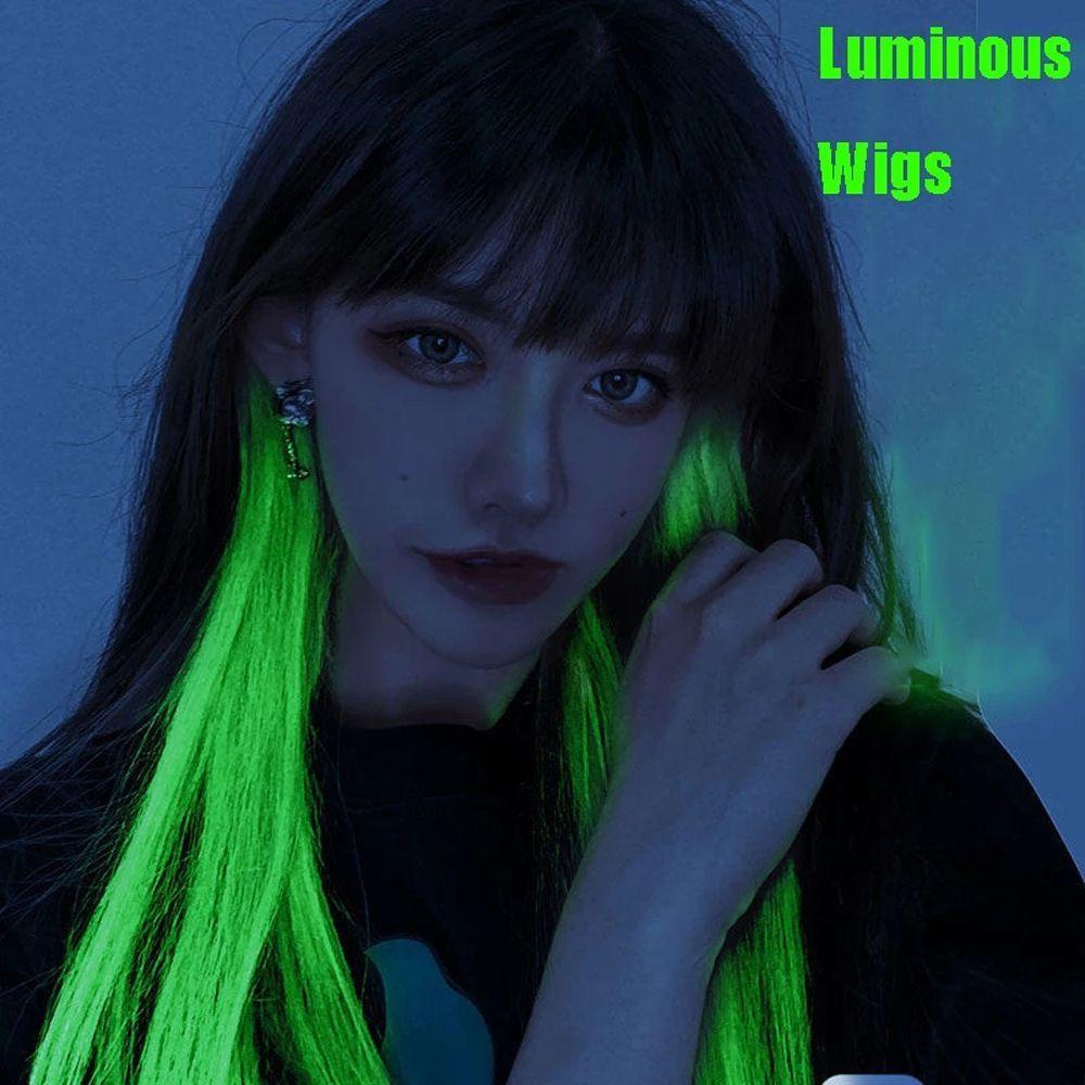 Mxbeauty Jepit Rambut Wig Portable Luminous Untuk Dekorasi Pesta