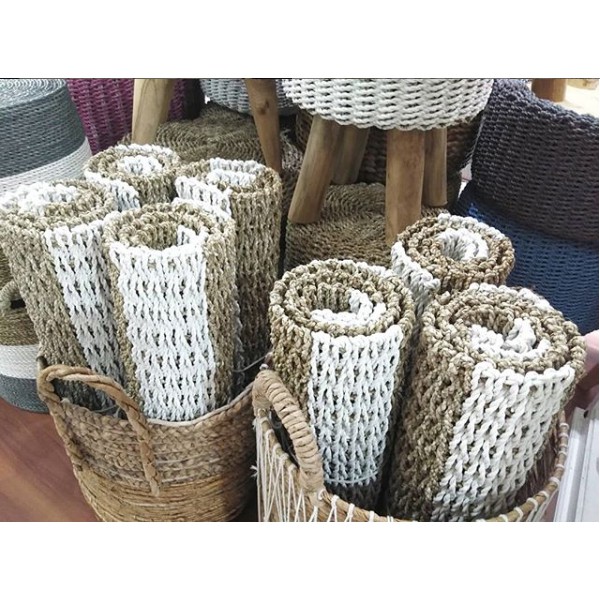 COD FLOOR MAT KARPET ANYAMAN SEAGRASS QTY EXPORT