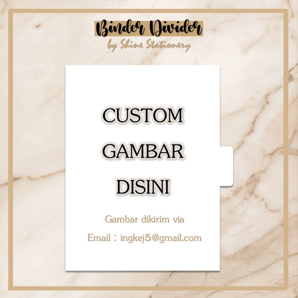 

CUSTOM PEMBATAS BINDER DIVIDER MURAH A5(20 Ring & 6 rING) & B5(26 Ring & 6 Ring) TEBAL PER 1 LEMBAR