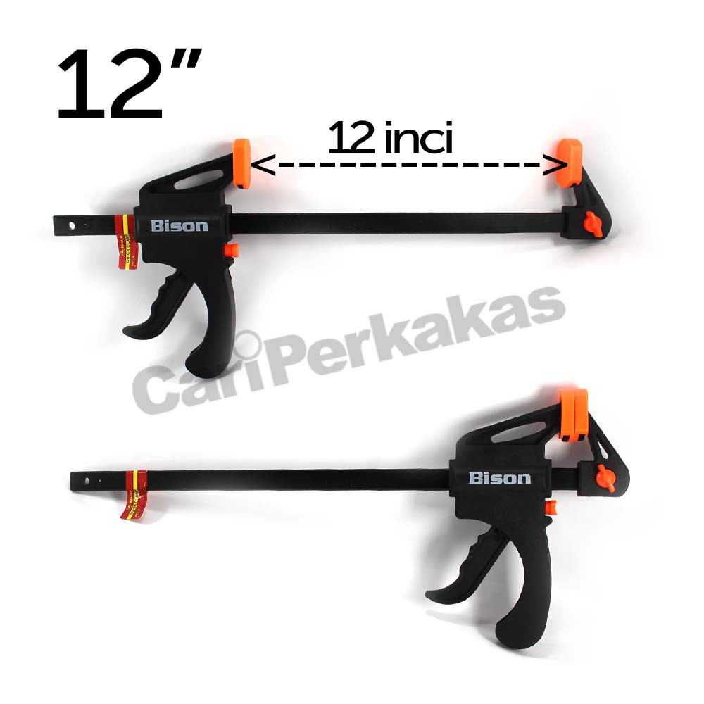 Klem F Clamp 12 inci Quick Clamp Release Clamp Kayu Klem F Klem Kayu DIY Woodworking Alat Jepit