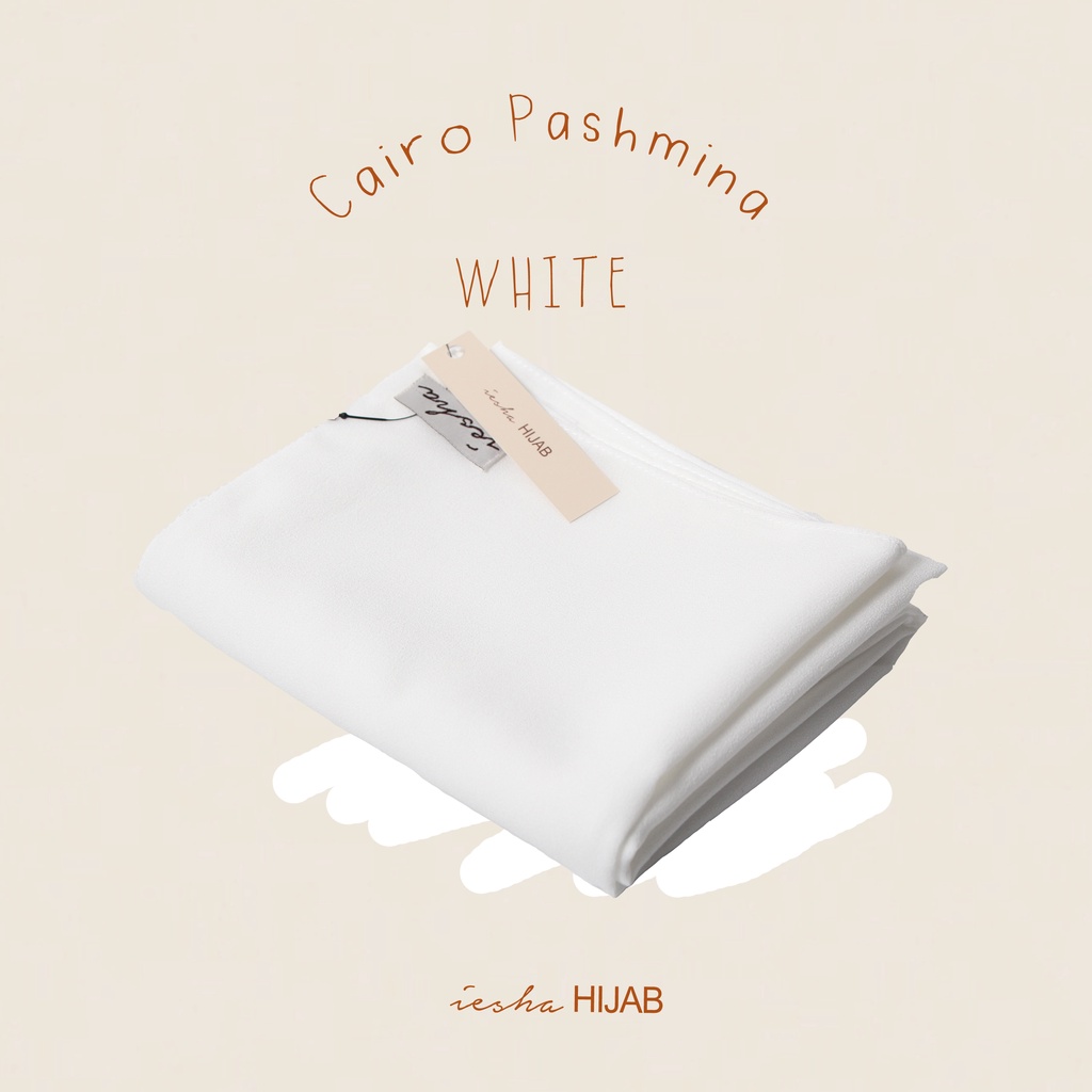 Pashmina Diamond 180x75 Jahit Tepi BISA COD, GROSIR, murah-PD WHITE