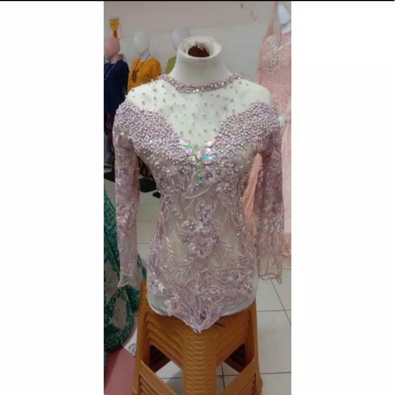 ATASAN KEBAYA BUNGA 3D//KEBAYA ATASAN GAUN WEDDING//ATASAN KEBAYA